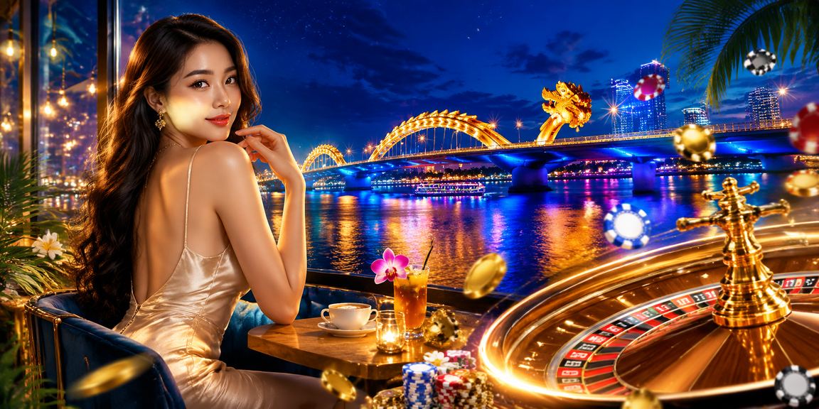 Không gian giải trí casino và cà phê tại Sài Gòn